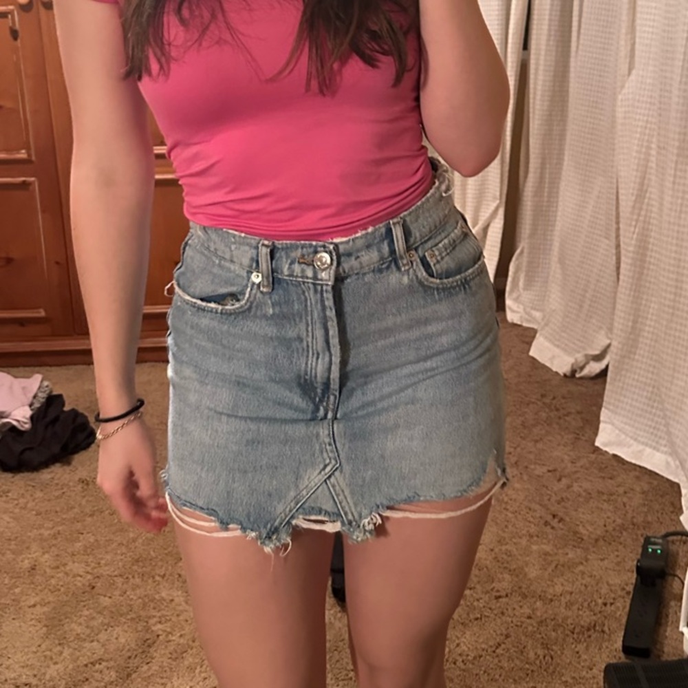 Zara Denim Skirt